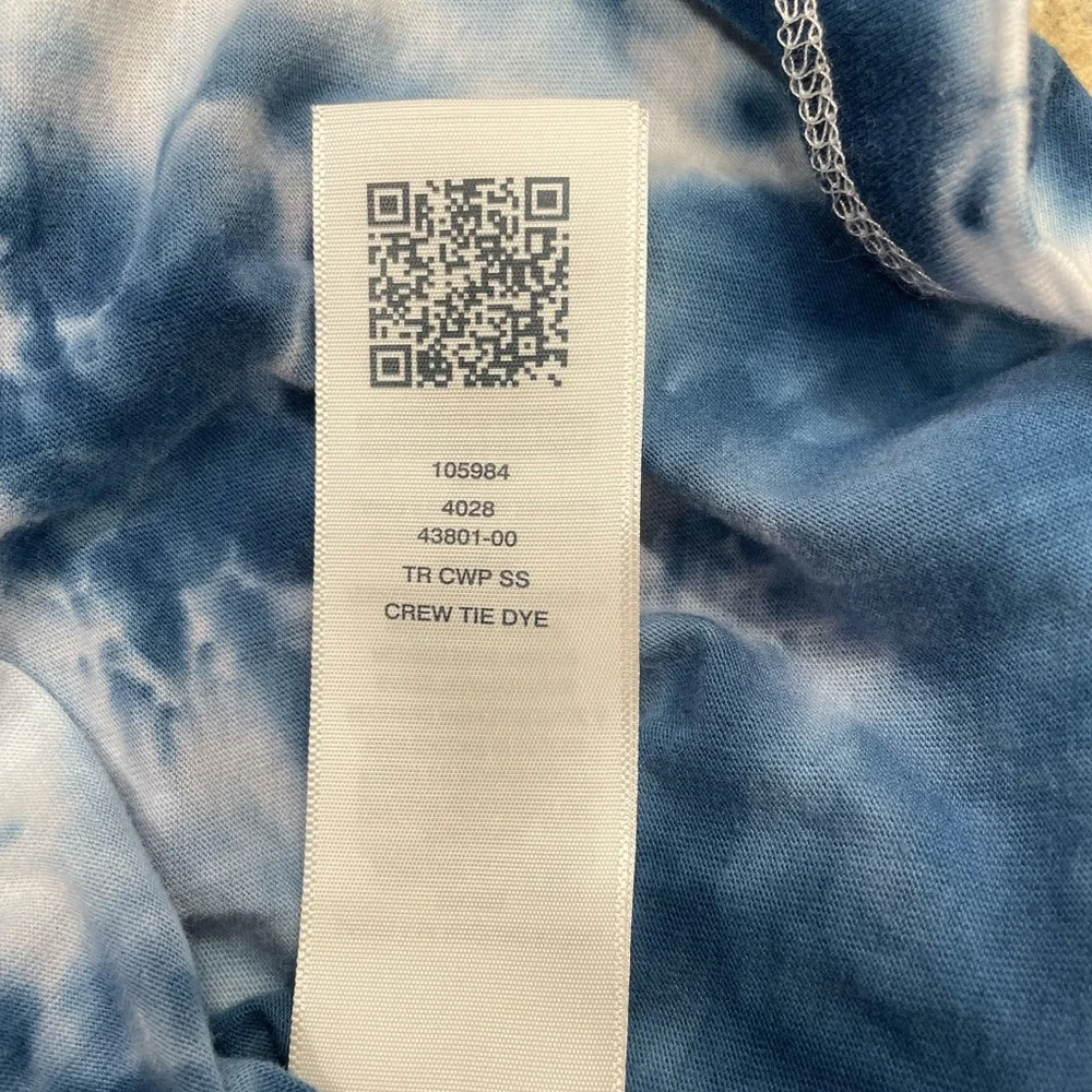 True Religion Blue Tie-Dye Men's Shirt Size Large